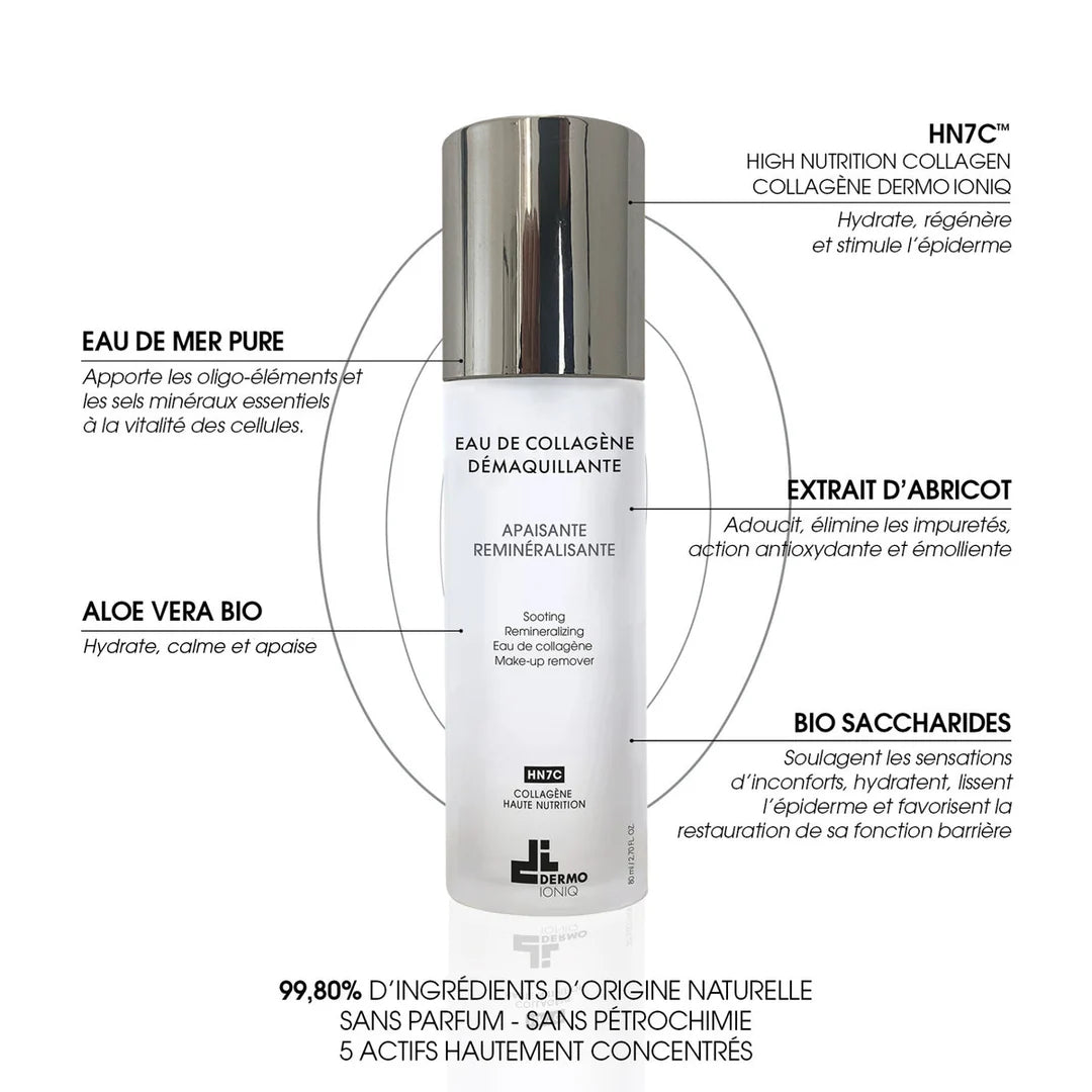 DermoIoniq Eau de Collagène Démaquillante 80ml